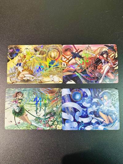 NO.15 好又多金牌大场，双11狂欢继续！每周一站式配齐，方便凑单！（周6晚8点截拍，卖家送拍0抽成！） - 美少女战士 彩闪+粗闪 共4张