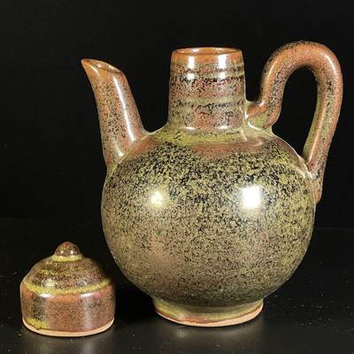 精品老瓷器专场 - 茶叶末釉酒壶
