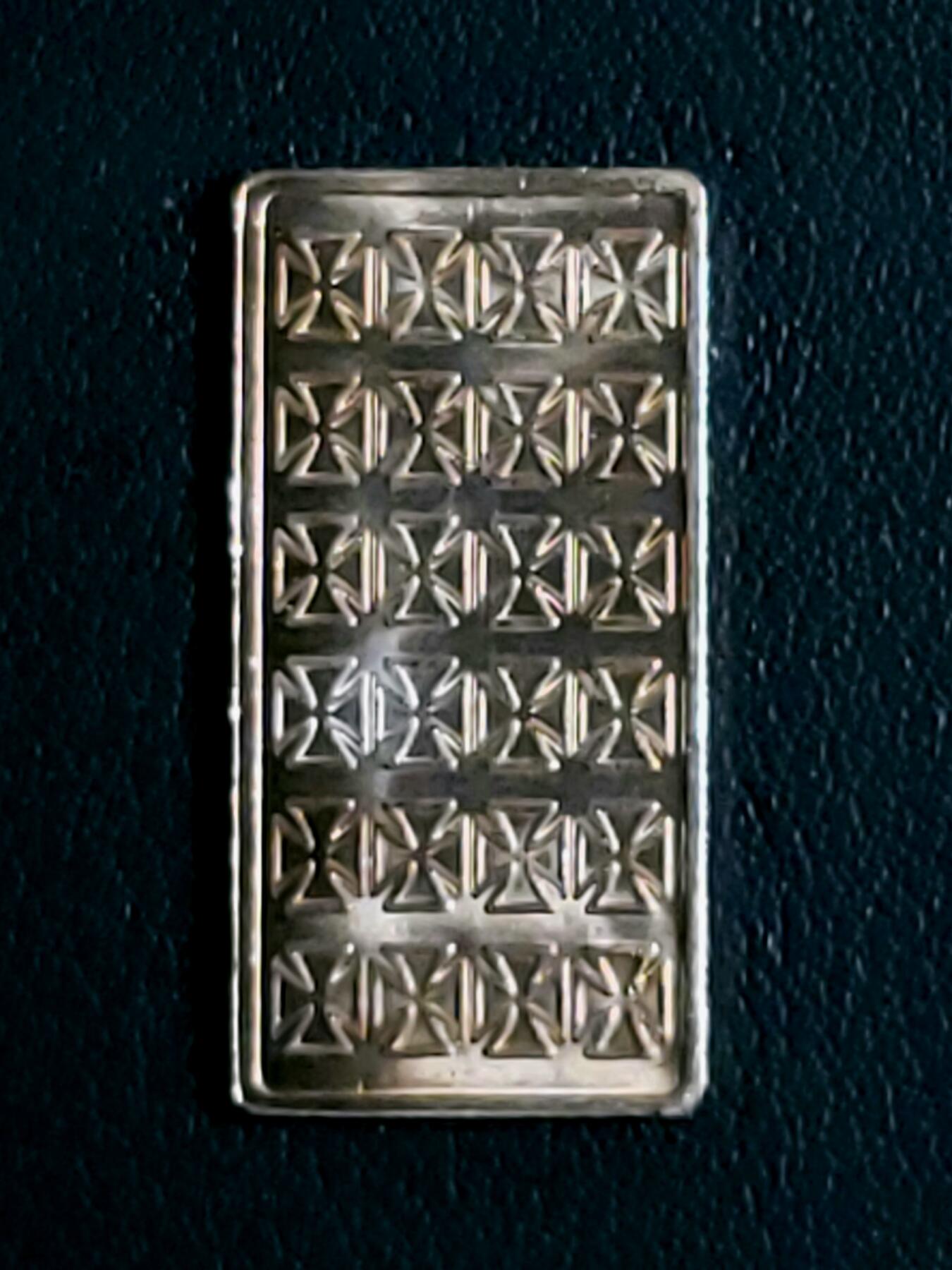 少见、德国二战时期土兵5克银条代用币（编号1307）