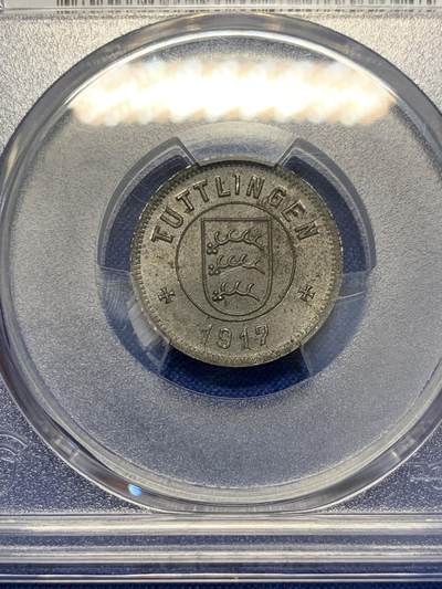 《竞宝斋》第423场 周日，周一，周二  3场连拍 （全场包邮） PCGS MS64 德国1917年10芬尼