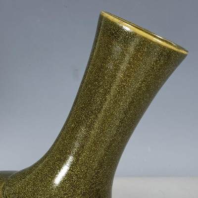 精品老瓷器专场 - 茶叶末釉扁肚瓶