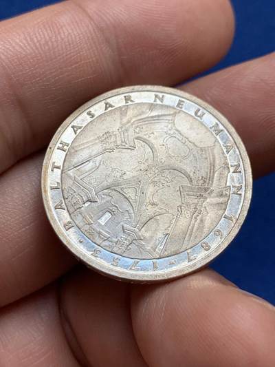 《竞宝斋》第423场 周日，周一，周二  3场连拍 （全场包邮） 德国1978年5马克精制纪念银币