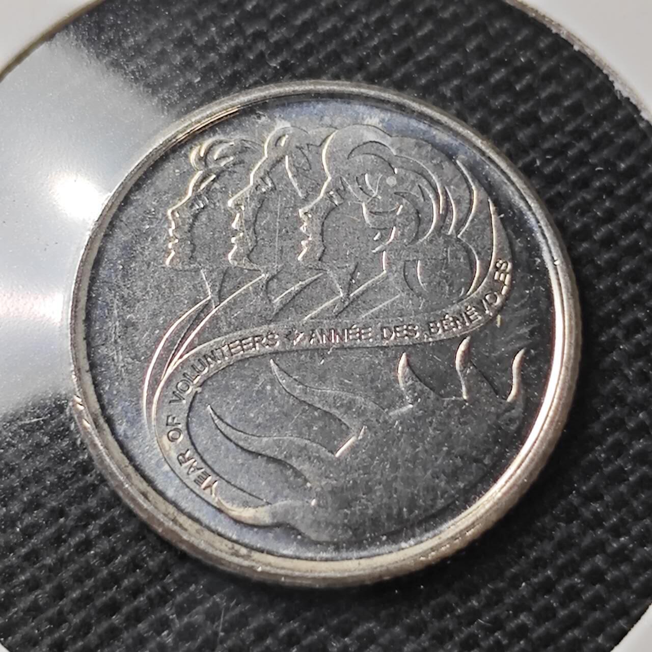KK钱币收藏小铺 第347场 2月预留时间 周末发货  2001加拿大10分纪念币