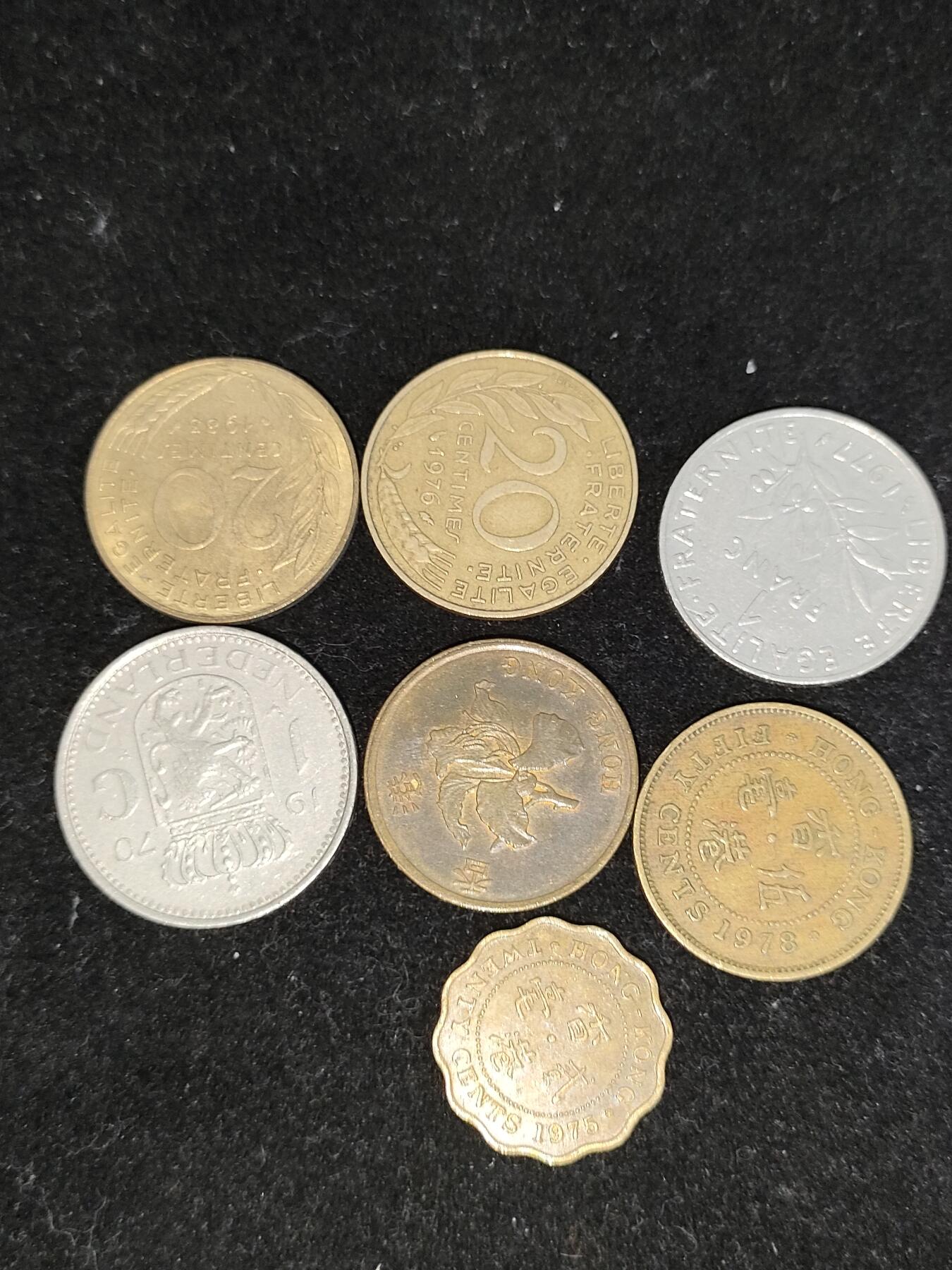 猩哥外币小铺➨【第193场】 硬币7个