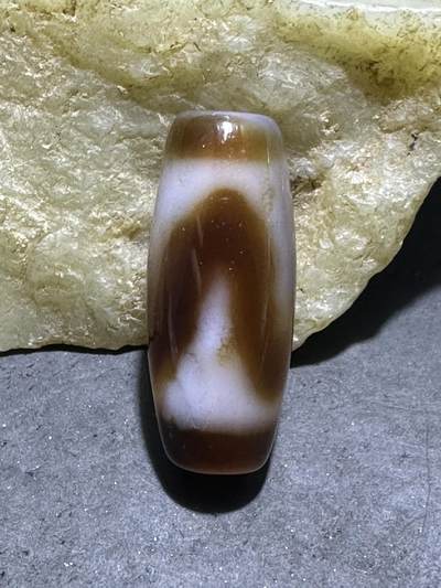 仅此一颗，藏传虎牙随形天珠一颗 - 仅此一颗，藏传虎牙随形天珠一颗