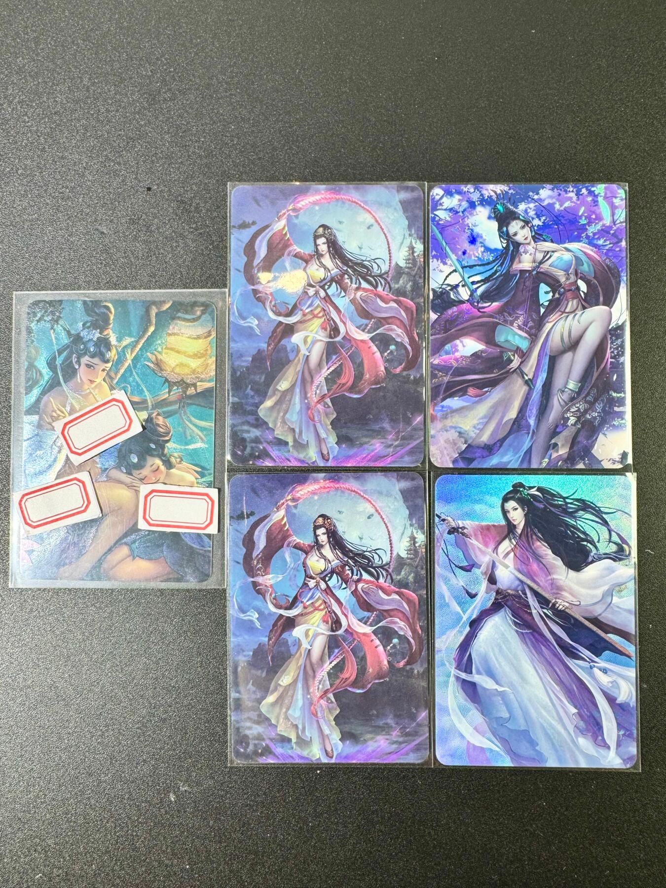 欢乐小场，双节同庆！ 一站式配齐，方便凑单！（周6晚7点半截拍，卖家送拍0抽成！） 宁缺 大话西游 彩闪4张，赠送1张特藏卡
