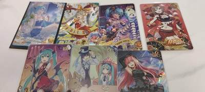 秋原瞳的小店第二十四期（持续收拍，祝大家国庆中秋快乐，好好睡它个自然醒） - 卡游初音早期ur7张不同