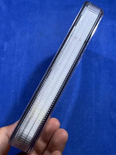 《竞宝斋》第423场 周日，周一，周二  3场连拍 （全场包邮） NGC PF70 蒙古2023年野生动物系列-草原隼（钌化）5000图格里克精制纪念银币（CIT超高浮雕，5盎司重，999纯银，155.5克，45MM，限量3000枚）加大加厚盒 细节见图