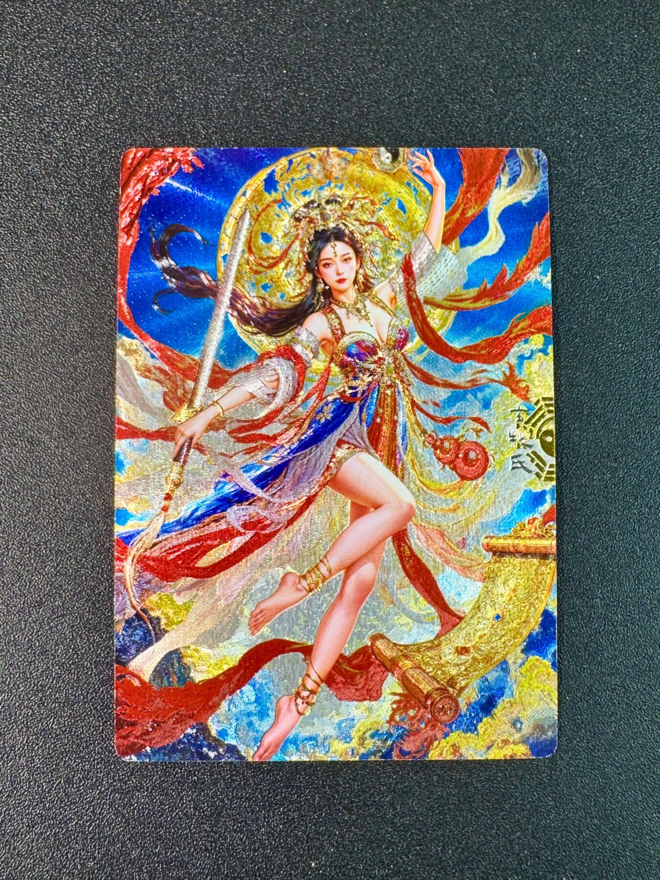 欢乐小场，双节同庆！ 一站式配齐，方便凑单！（周6晚7点半截拍，卖家送拍0抽成！） 奇点卡牌 玄灵谱 宗rich 九天玄女 粗闪1张
