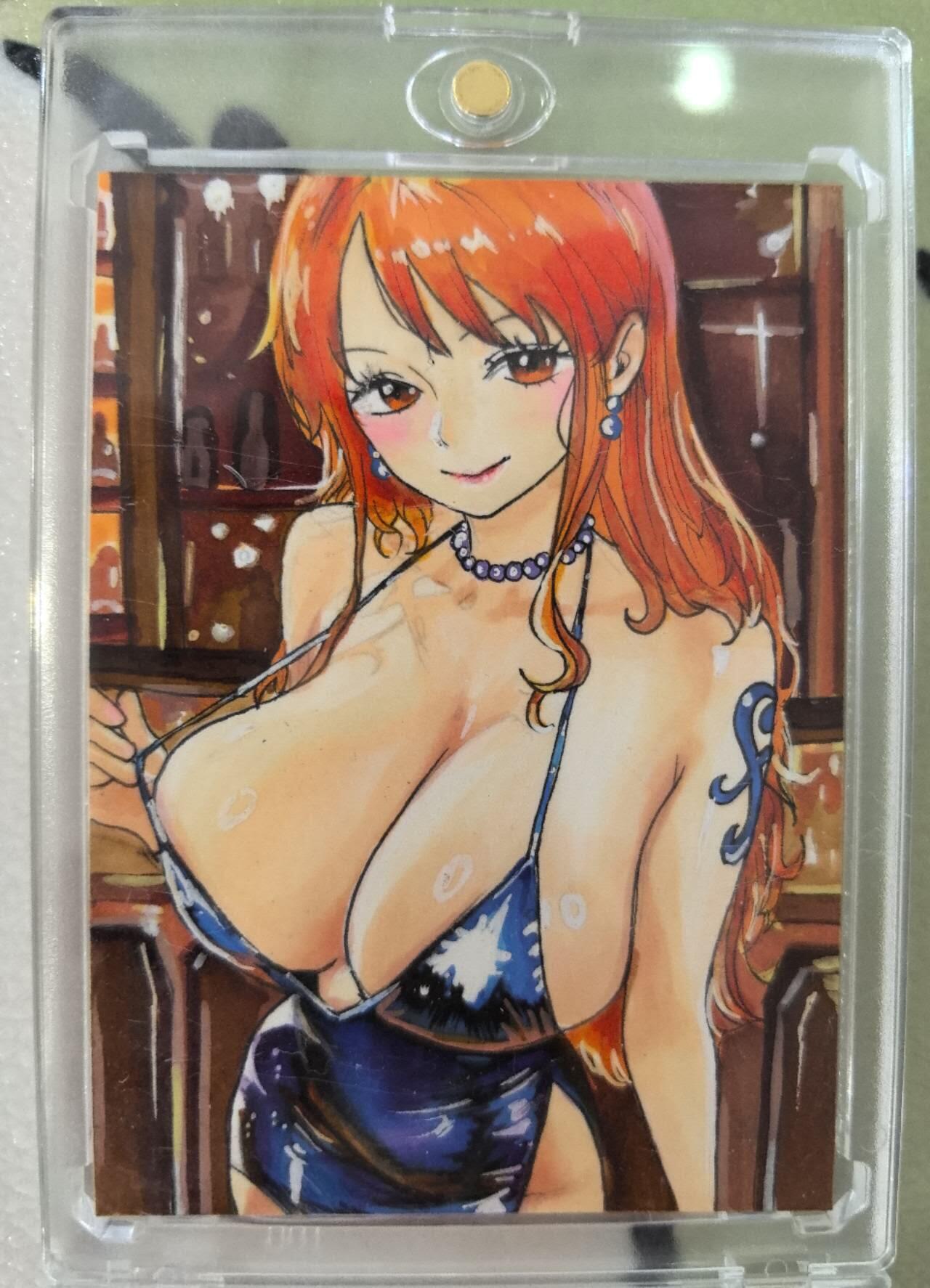 丫丫卡拍第8期（周二21点截止） 【手绘卡】海贼王-娜美《茉莉》