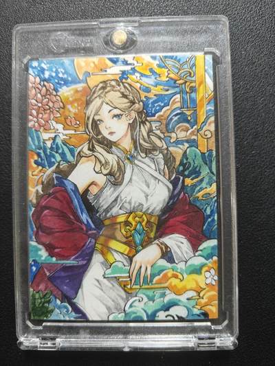 天玑星卡拍第126期《9.29周一截拍》持续收拍收评中 满赠卡需备注 - 【手绘卡】Rubick 山海 手绘卡