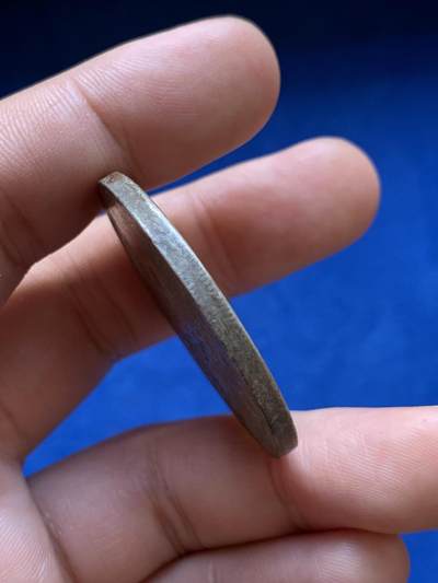 《竞宝斋》第423场 周日，周一，周二  3场连拍 （全场包邮） 民国七年新疆迪化一两 原味老包浆