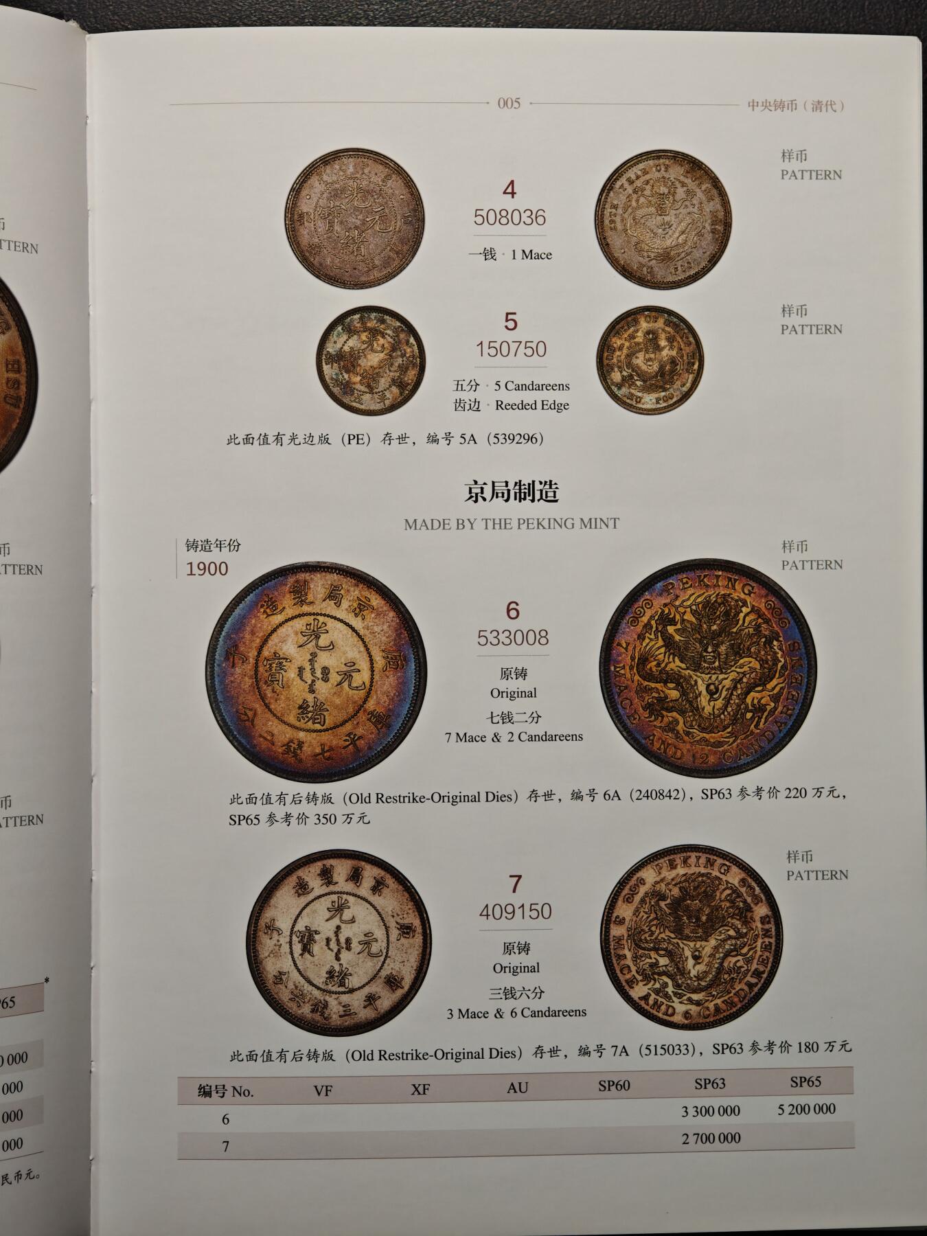 【德藏】世界币章拍卖第148期（拍品征集中~欢迎藏友联系） 97新 硬壳精装 PCGS 中国近代机制金银币目录 全彩铜版纸高清印刷 书中版别及编号对应PCGS评级标签上的版别编号 内容及其丰富 查找PCGS评级版别必备工具书 全书约452页
