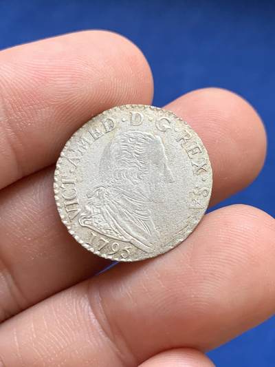 《竞宝斋》第423场 周日，周一，周二  3场连拍 （全场包邮） 意大利撒丁王国1795年10索尔银币 好品