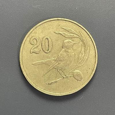 回流钱币1001-1 - 塞浦路斯1983年20分 🐦