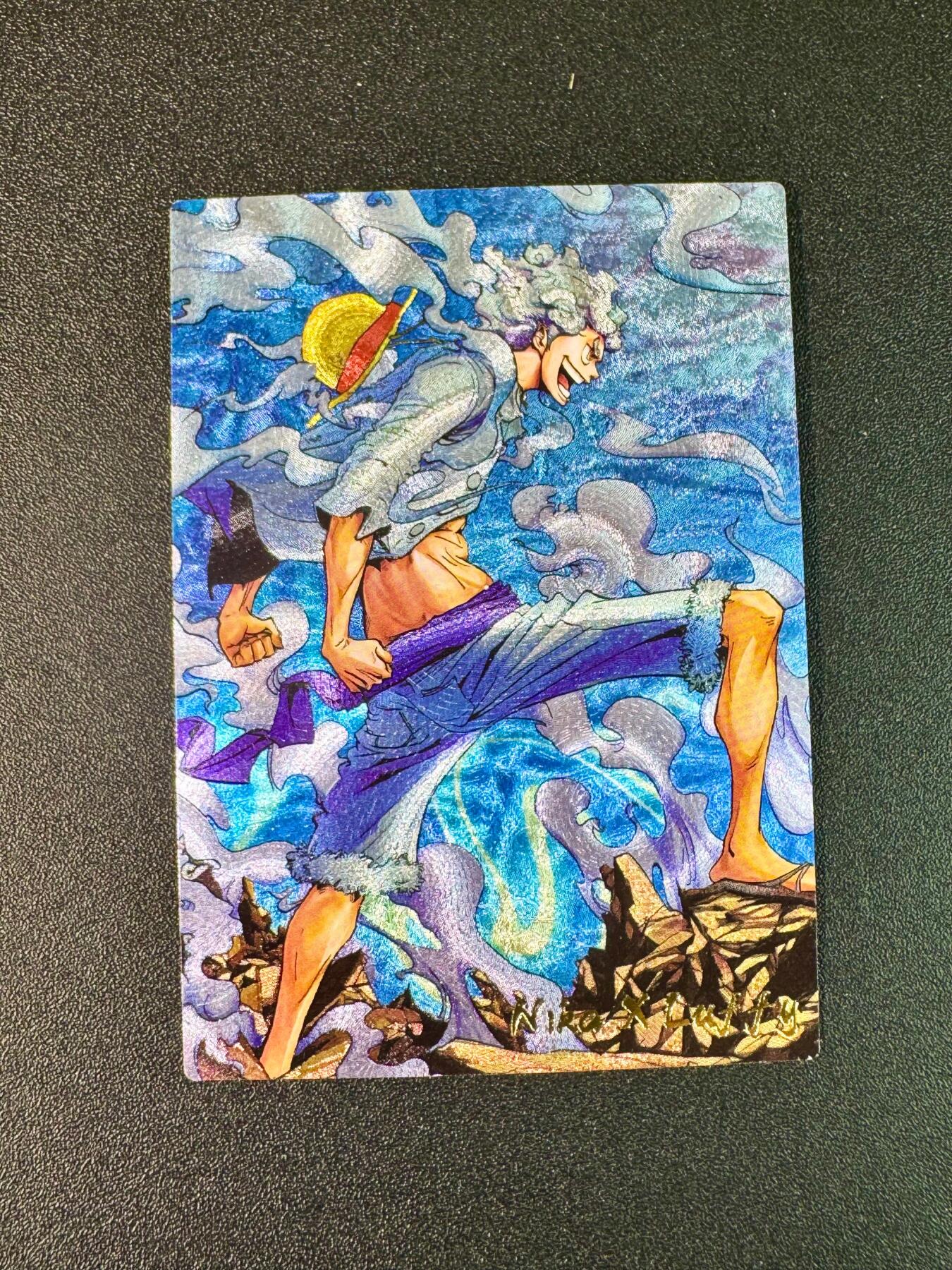欢乐小场，双节同庆！ 一站式配齐，方便凑单！（周6晚7点半截拍，卖家送拍0抽成！） 奇点卡牌 特卡 海贼王 蓝色尼卡路飞 粗闪