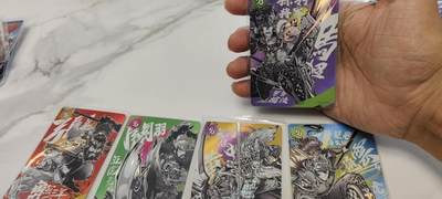 秋原瞳的小店第二十四期（持续收拍，祝大家国庆中秋快乐，好好睡它个自然醒） - 卡游三国名将卡5虎一套5张