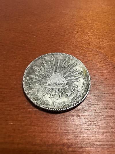 长老汇蛇年精选第五十四场拍卖 - 1882Zs JS墨西哥8R鹰洋，萨卡特卡斯造币厂，无戳，直J