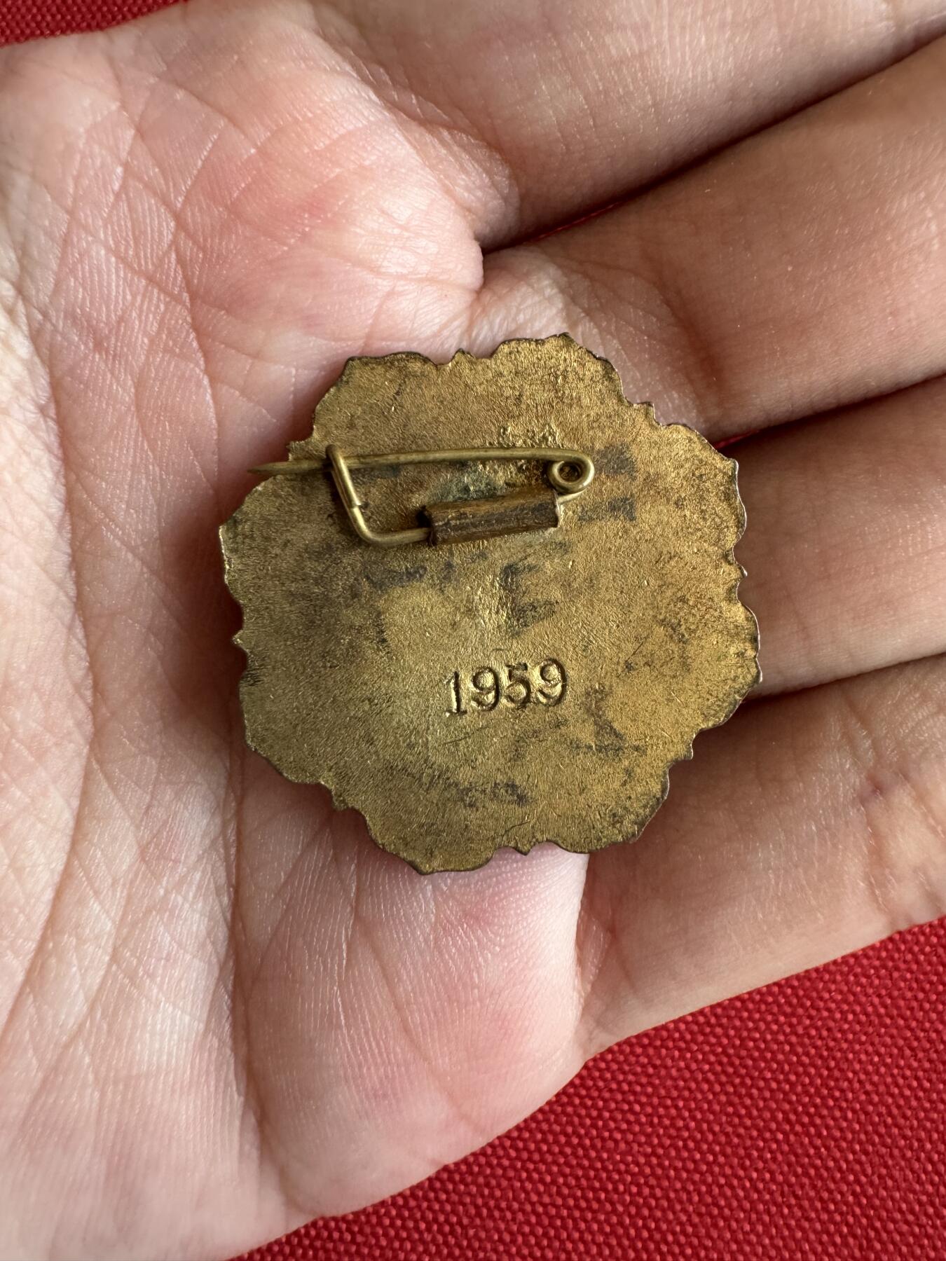五哥徽章群   29号周一晚上八点4群联拍 1959年