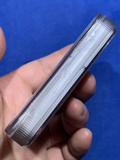 《竞宝斋》第423场 周日，周一，周二  3场连拍 （全场包邮） NGC MS70ANTIQUED 库克2022年发行古希腊货币3（超高浮雕飞马设计）仿古银币（CIT重现千年历史货币复刻：1盎司克重，999纯银，33MM，限量999枚，盒证齐全）加厚盒