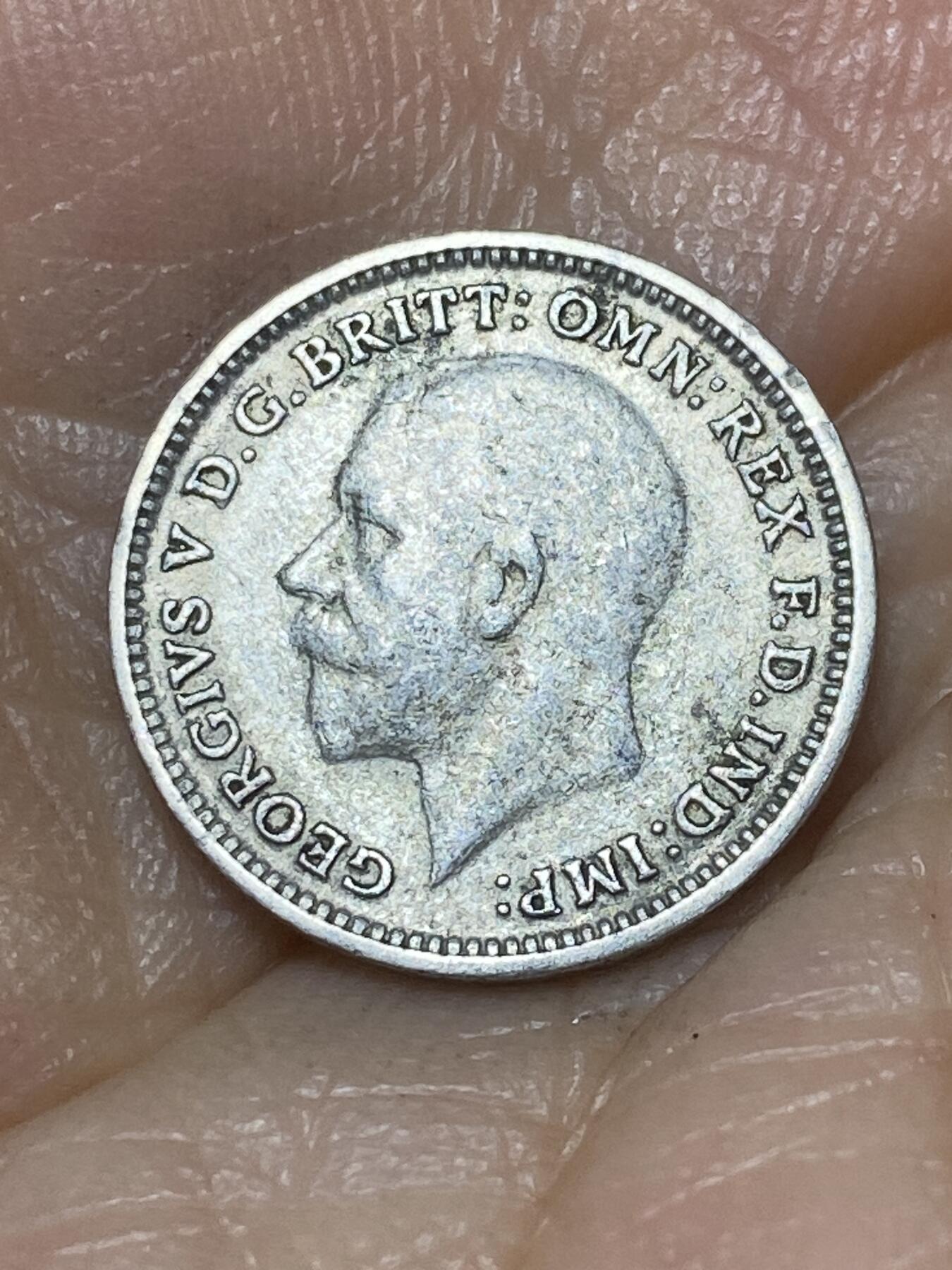 2025年第九十八场(总第一百二十四场）外国好品散币(免佣金) 英国🇬🇧1931年3便士银币(乔治五世第三版，500银)