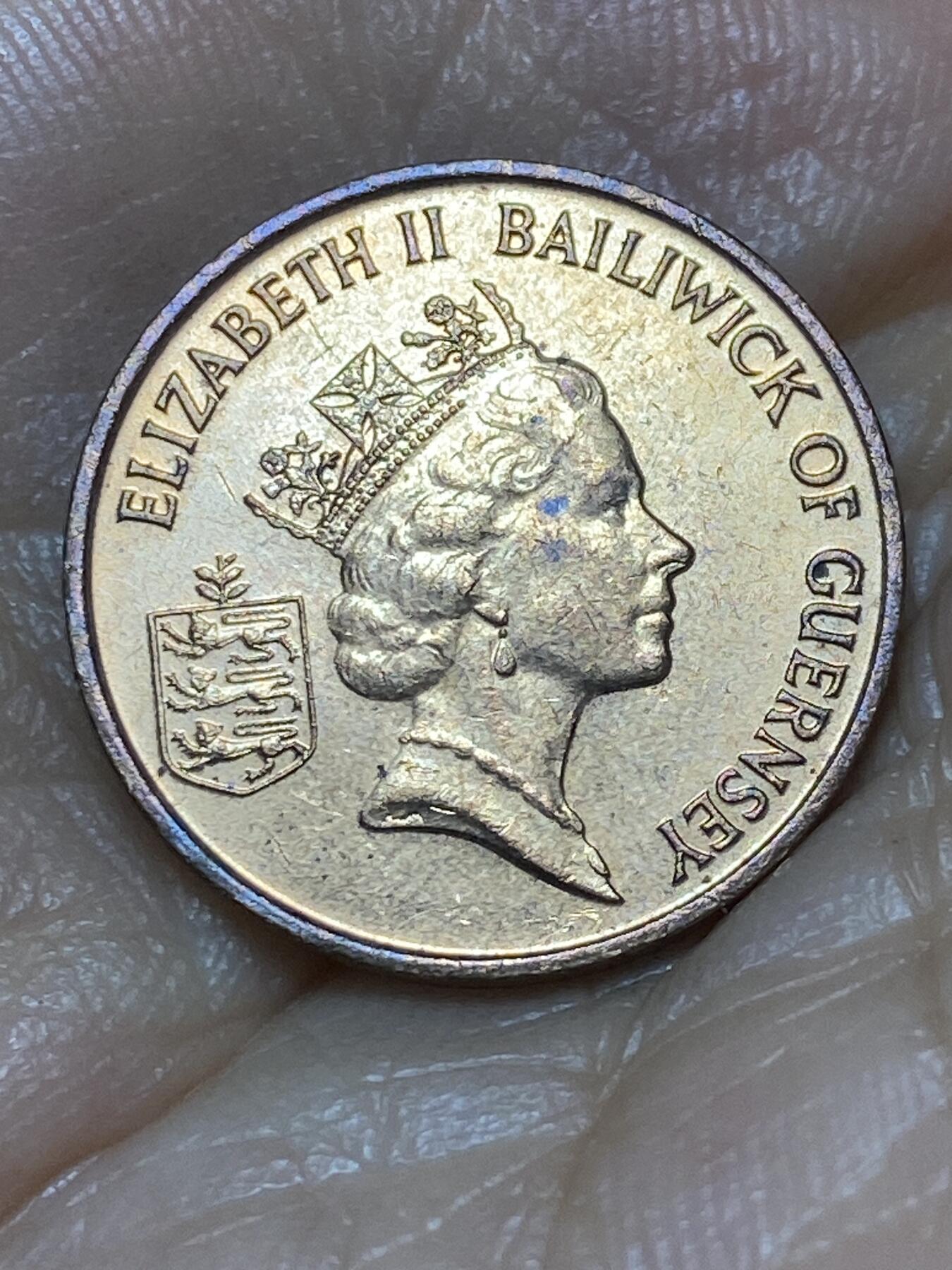 2025年第九十八场(总第一百二十四场）外国好品散币(免佣金) 英属根西岛🇬🇬1988年1便士