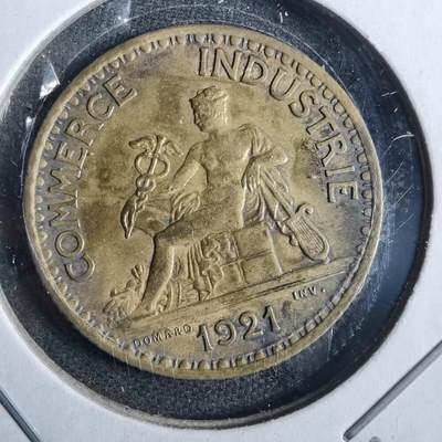 沼泽如烟--第857场 - 法国1921年1法郎