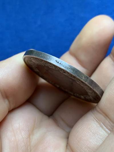 《竞宝斋》第424场 周日，周一，周二  3场连拍 （全场包邮） 法国婚礼银章 丰饶角银标 22.05克 36.6mm 未刻字比较难得