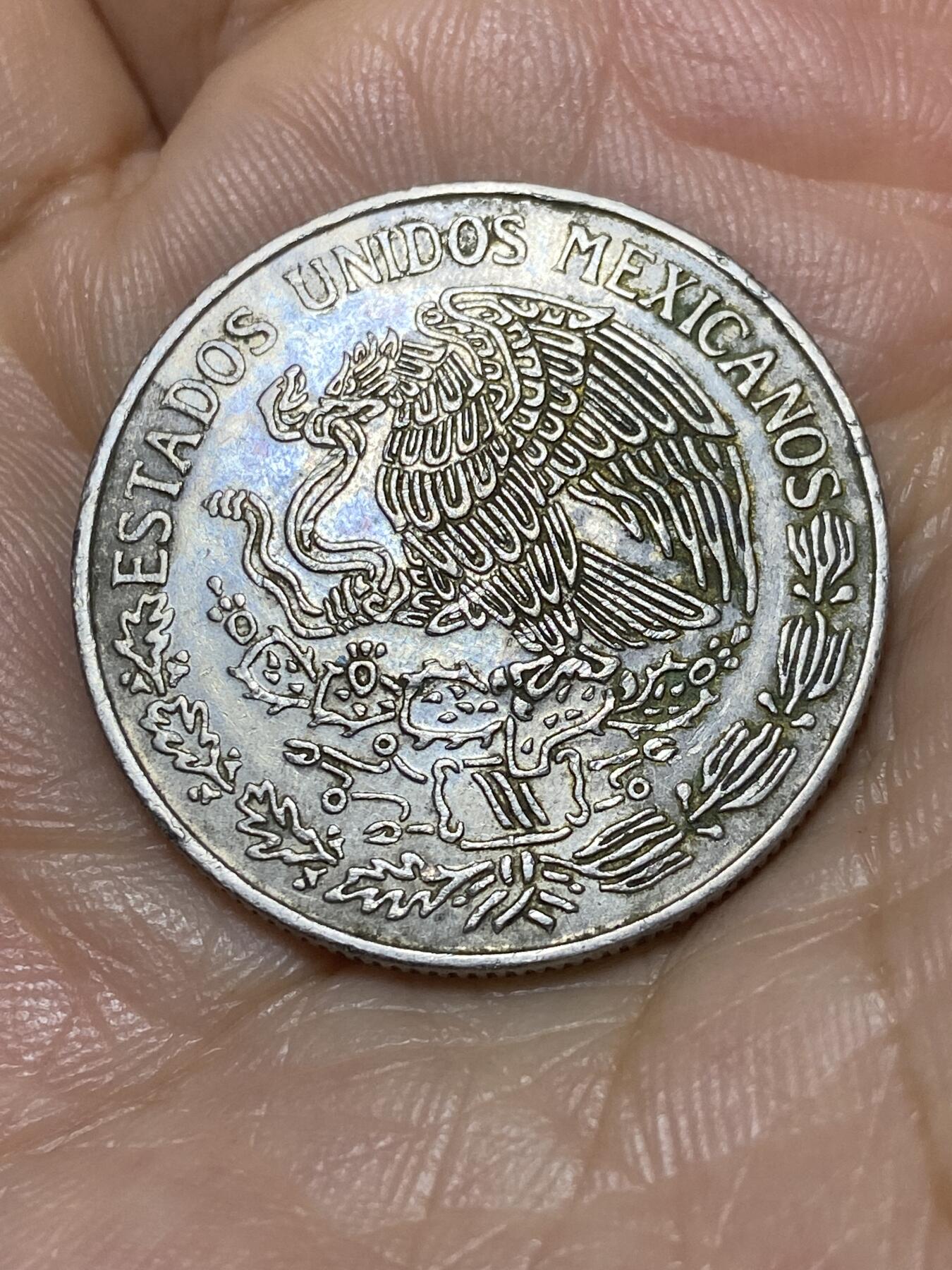 2025年第九十八场(总第一百二十四场）外国好品散币(免佣金) 墨西哥🇲🇽1975年1比索(Tall narrow(high) date–瘦高日期版)