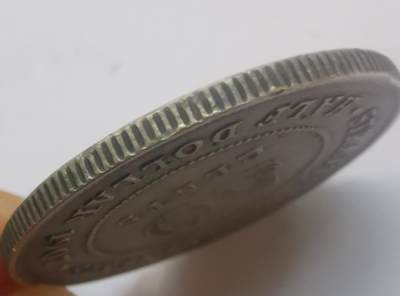 巨藏钱币第二期10月3号8点开拍古今中外硬币专场 英属海峡1907年50分银币