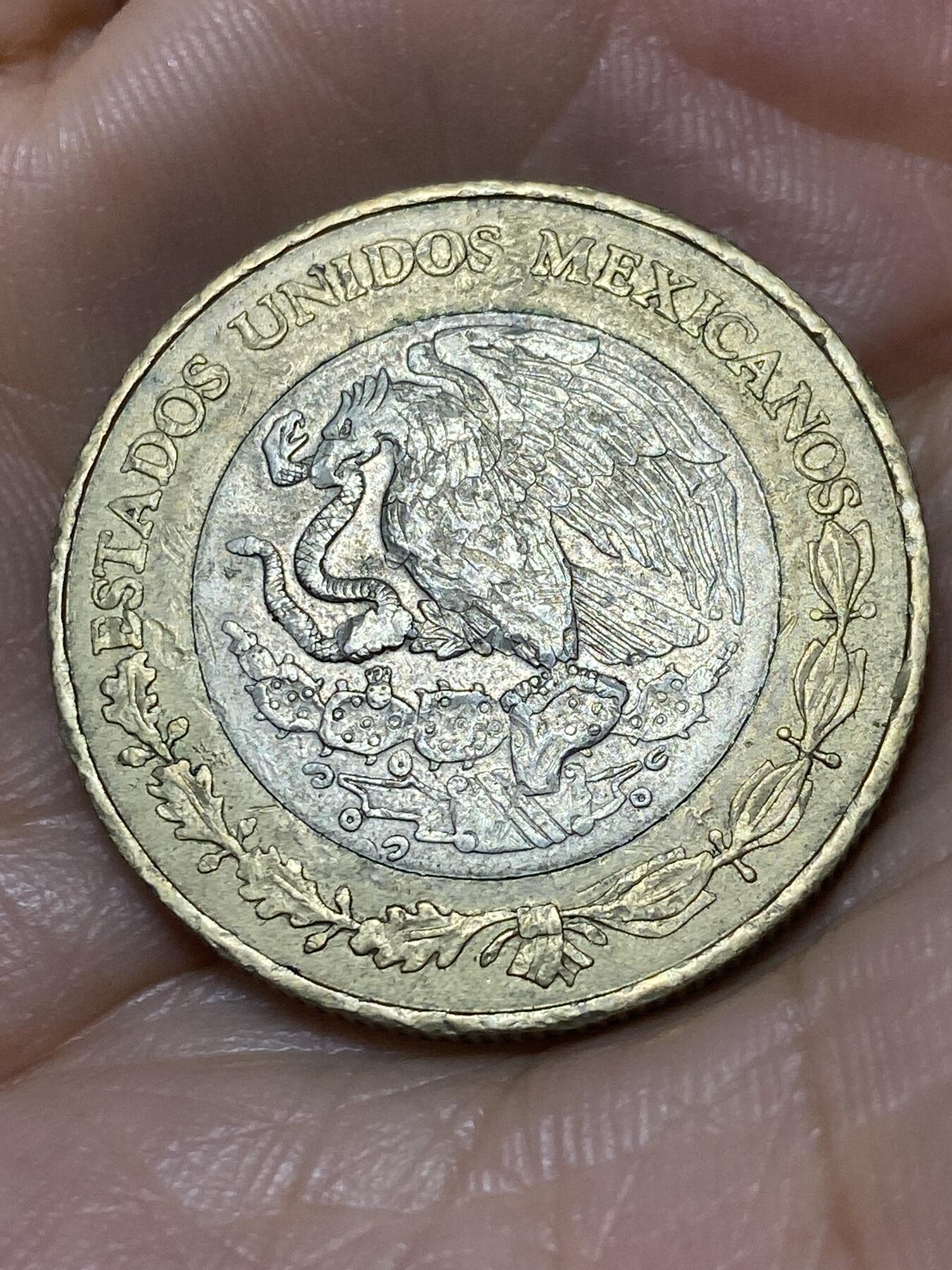 2025年第九十八场(总第一百二十四场）外国好品散币(免佣金) 墨西哥🇲🇽1998年10比索