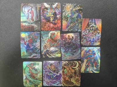 天玑星卡拍第126期《9.29周一截拍》持续收拍收评中 满赠卡需备注 - 宁缺卡牌 京剧水浒 粗彩 11张
