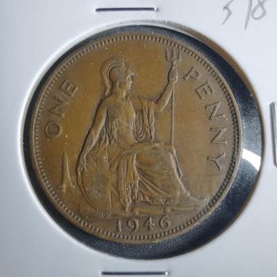 沼泽如烟--第857场 - 英国1946年1便士