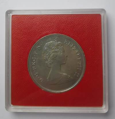 巨藏钱币第二期10月3号8点开拍古今中外硬币专场 英国1981年1克朗纪念大镍币