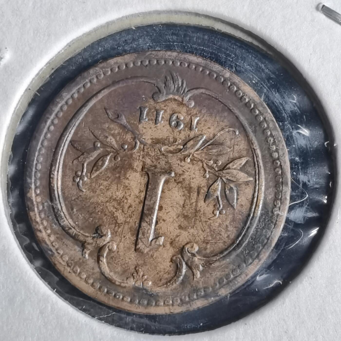 沼泽如烟--第857场 奥地利1911年1克鲁泽