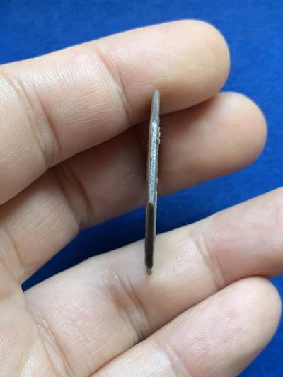 《竞宝斋》第424场 周日，周一，周二  3场连拍 （全场包邮） 法国17XX年路易十六皇家宝藏八角银质代币，原铸无边铭，31.6mm，11.4克