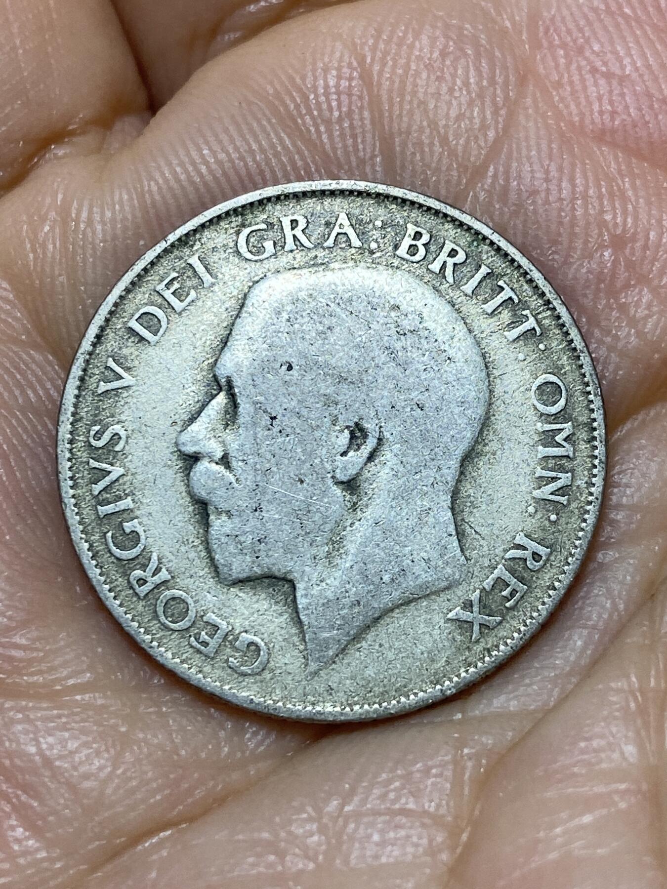 2025年第九十八场(总第一百二十四场）外国好品散币(免佣金) 英国🇬🇧1922年1先令银币(乔治五世第二版，500银)