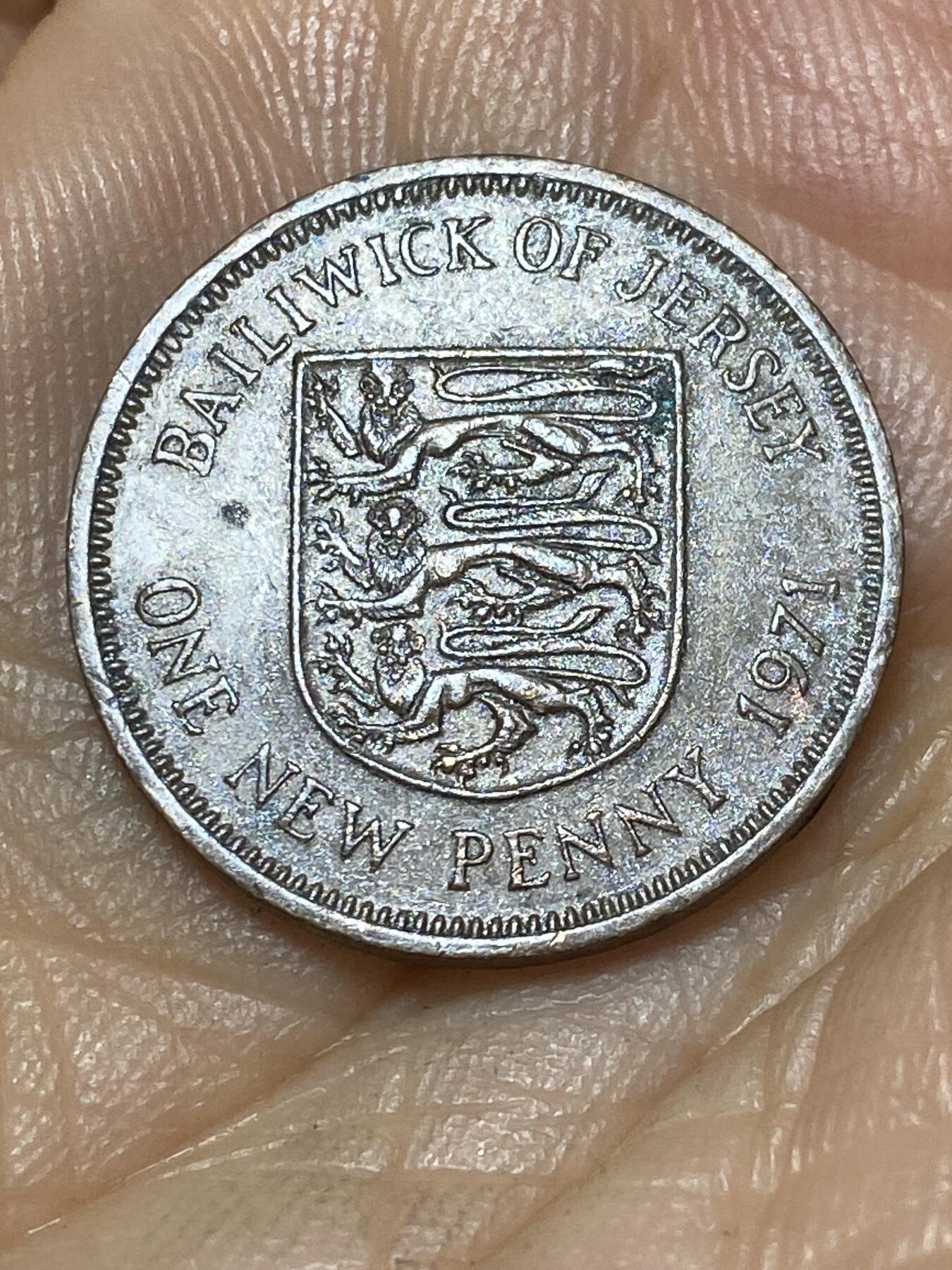 2025年第九十八场(总第一百二十四场）外国好品散币(免佣金) 英属泽西岛🇯🇪1971年1新便士