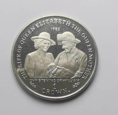 巨藏钱币第二期10月3号8点开拍古今中外硬币专场 - 直布罗陀2002年1克朗纪念大镍币
