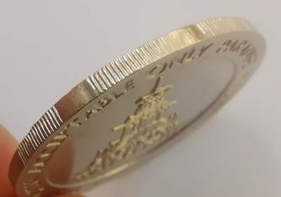 巨藏钱币第二期10月3号8点开拍古今中外硬币专场 美国娱乐场代用币32.4mm