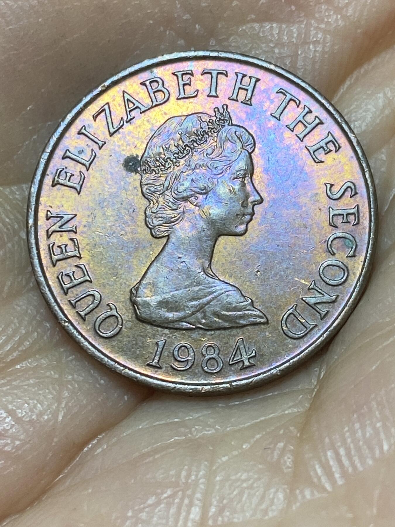 2025年第九十八场(总第一百二十四场）外国好品散币(免佣金) 英属泽西岛🇯🇪1984年1便士