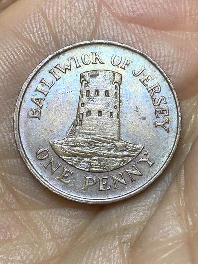2025年第九十八场(总第一百二十四场）外国好品散币(免佣金) - 英属泽西岛🇯🇪1986年1便士