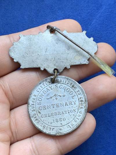 《竞宝斋》第424场 周日，周一，周二  3场连拍 （全场包邮） 英国罗伯特·雷格斯纪念章 罗格斯为英国圣公会