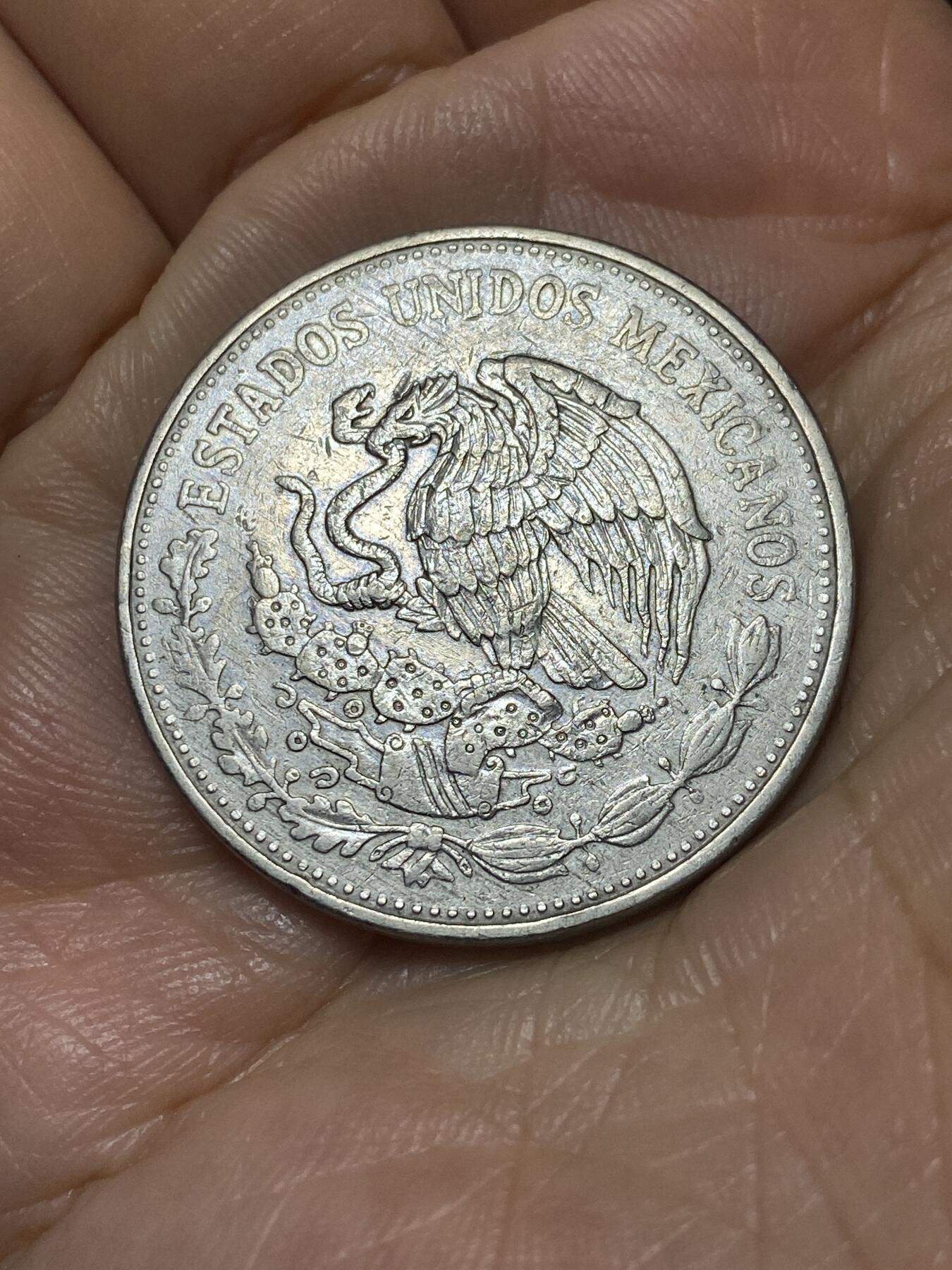 2025年第九十八场(总第一百二十四场）外国好品散币(免佣金) 墨西哥🇲🇽1982年20比索