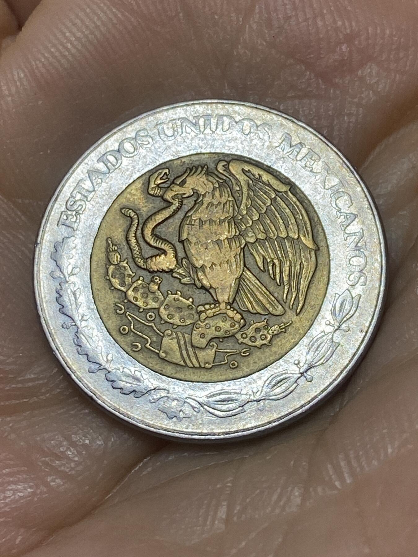 2025年第九十八场(总第一百二十四场）外国好品散币(免佣金) 墨西哥🇲🇽1992年2比索(第一版货币符号前有N)