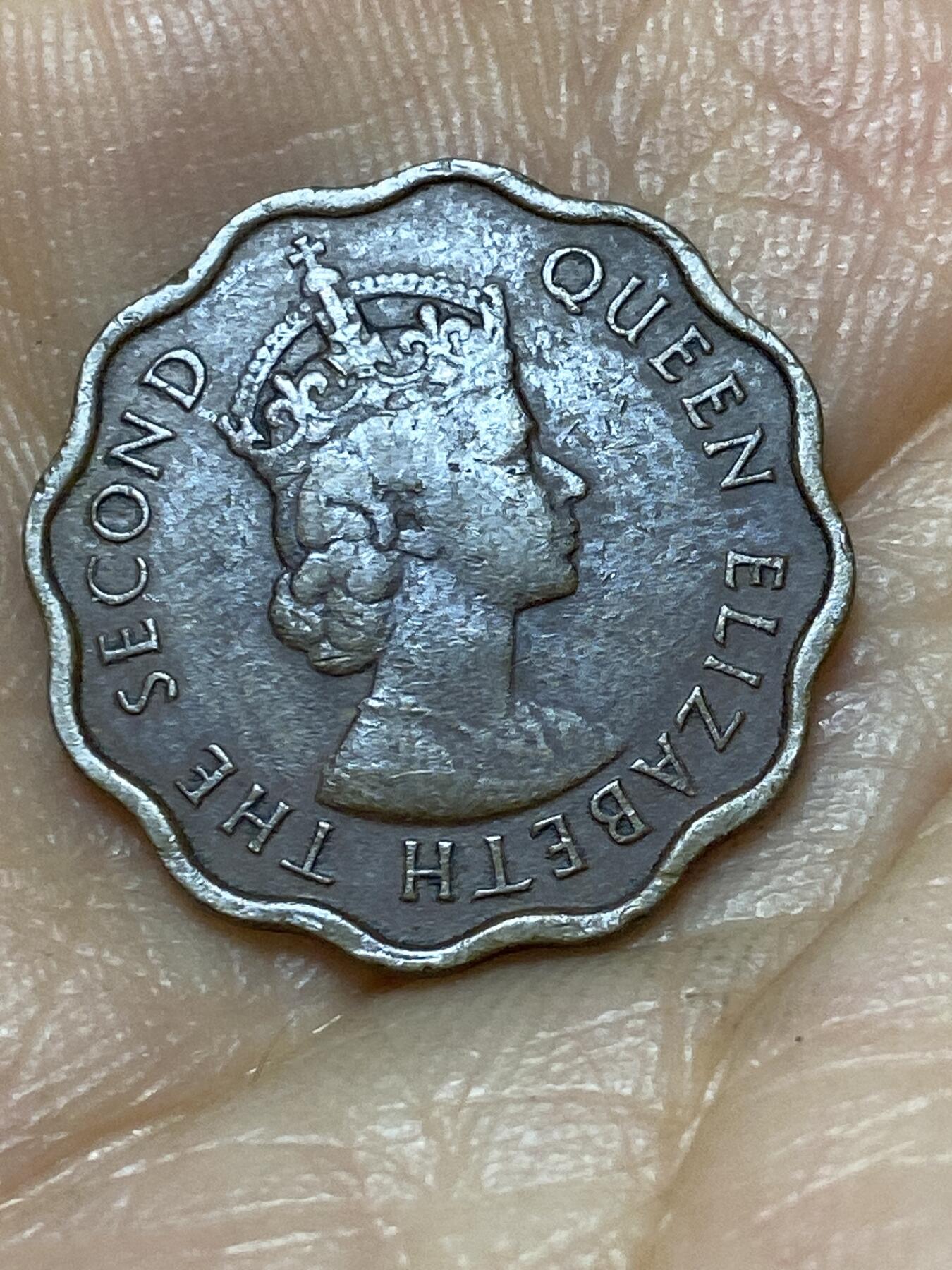 2025年第九十八场(总第一百二十四场）外国好品散币(免佣金) 英属洪都拉斯1965年1分(伊丽莎白二世青年带冠)