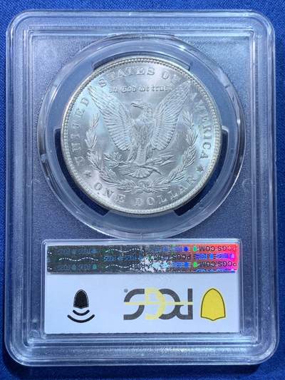 《竞宝斋》第424场 周日，周一，周二  3场连拍 （全场包邮） PCGS MS64 美国1888年摩根银币 非常干净的白币 低评