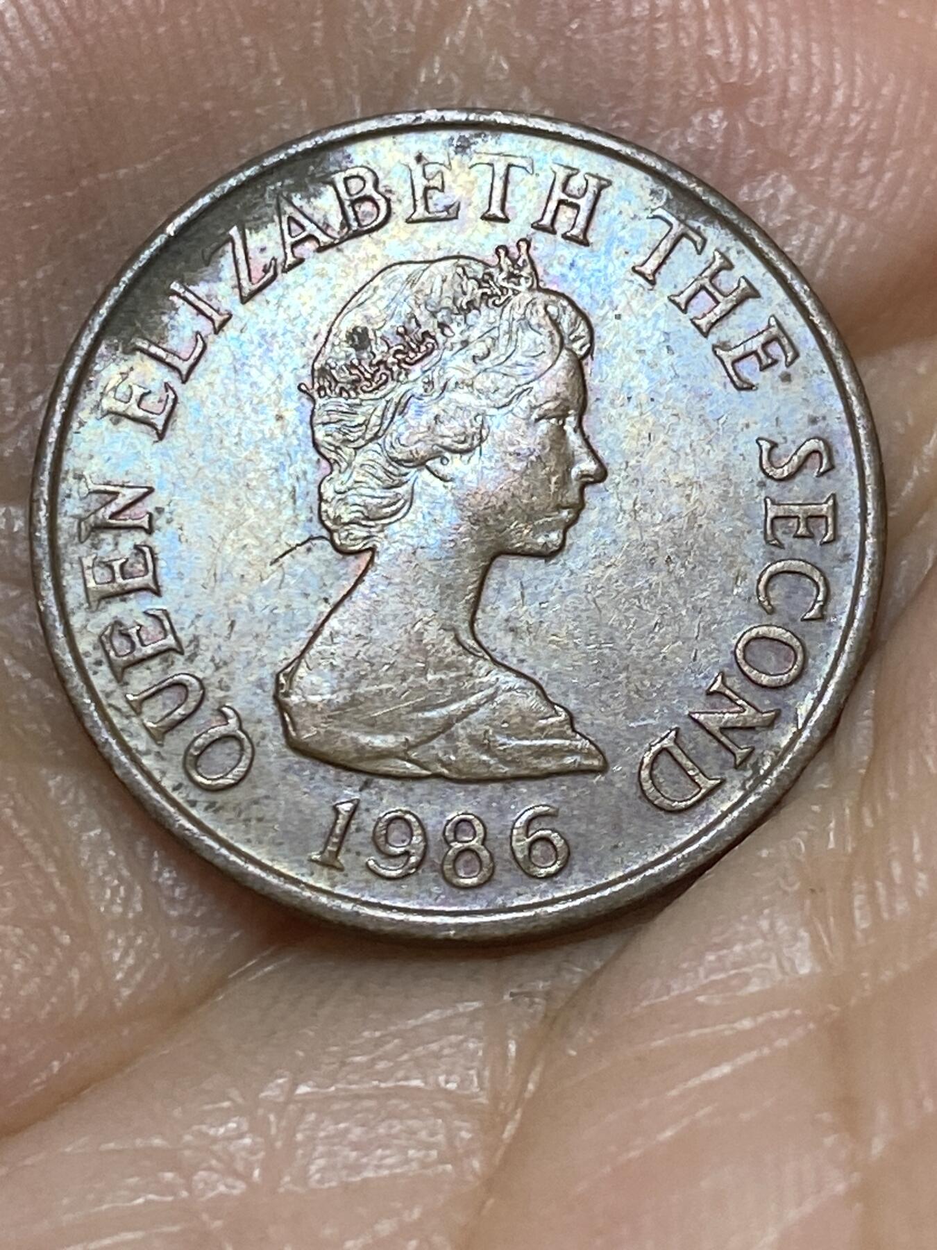 2025年第九十八场(总第一百二十四场）外国好品散币(免佣金) 英属泽西岛🇯🇪1986年1便士