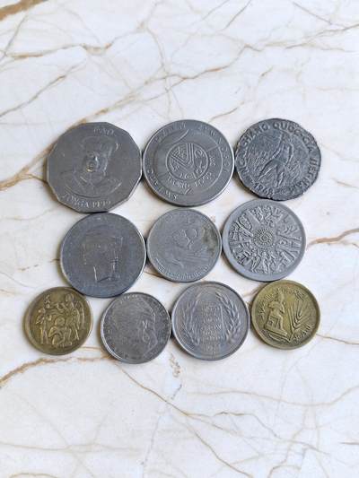第177期拍卖【长期征集拍品】 - 各国FAO粮农组织10枚硬币
