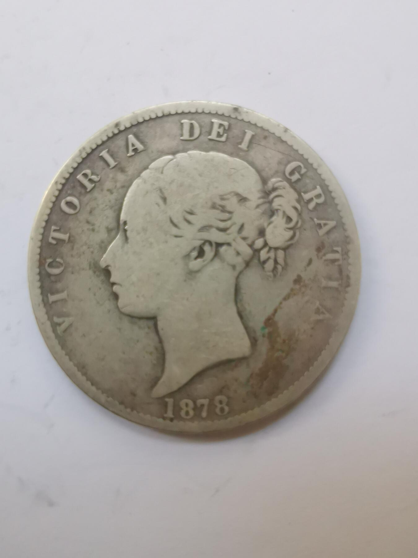 巨藏钱币第二期10月3号8点开拍古今中外硬币专场 英国1878年半克朗银币
